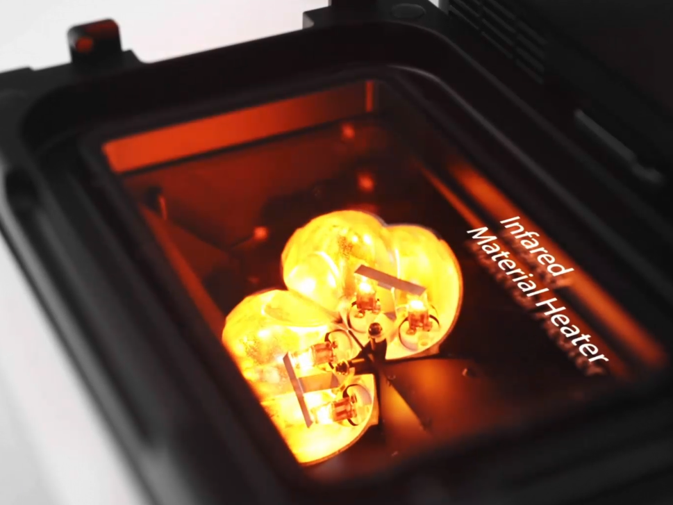 Infrared chamber heating